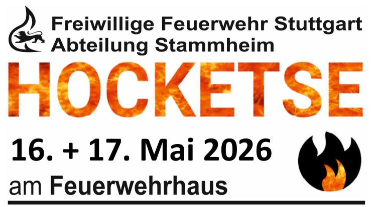 Hocketse der Feuerwehr Stammheim 2026