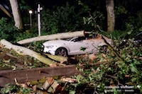Unwetter - Stadtgebiet Stuttgart