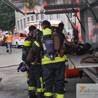 Brand mit sehr starker Rauchentwicklung in leerstehender Fabrikhalle (S-Feuerbach)